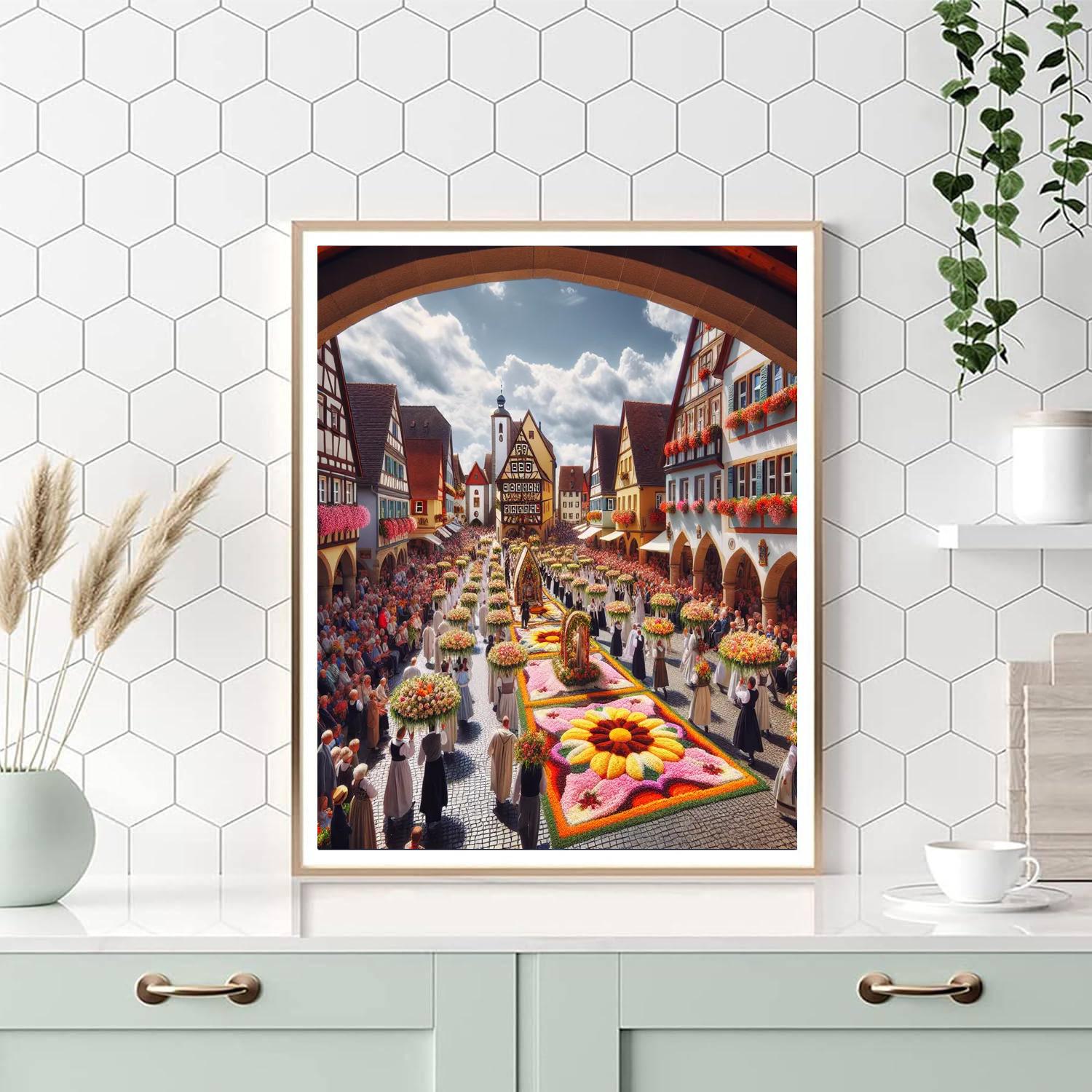 Fronleichnam Festival - Germany Numbered Painting Kits