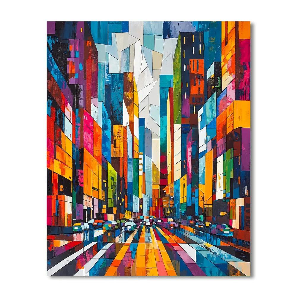 Pablo Picasso Inspired Picasso's City Dreams  Numbered Painting Kits