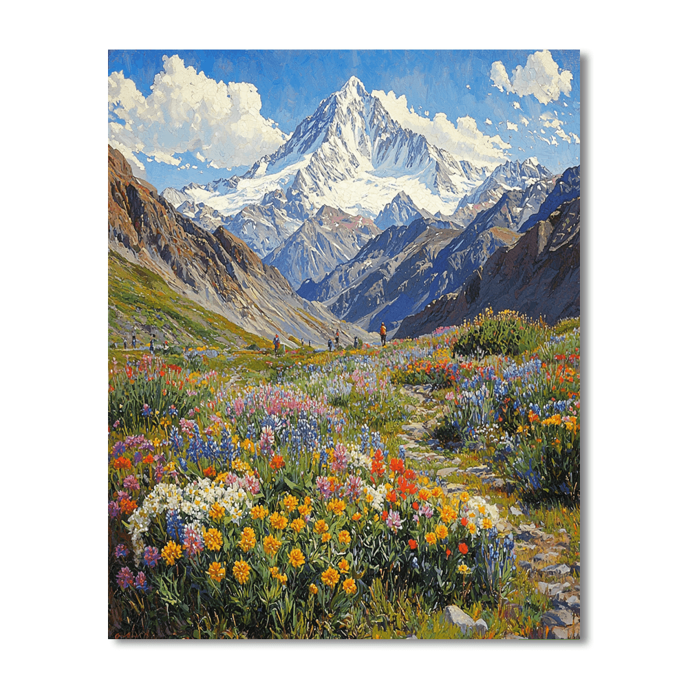 Mount Aconcagua Numbered Painting Kits