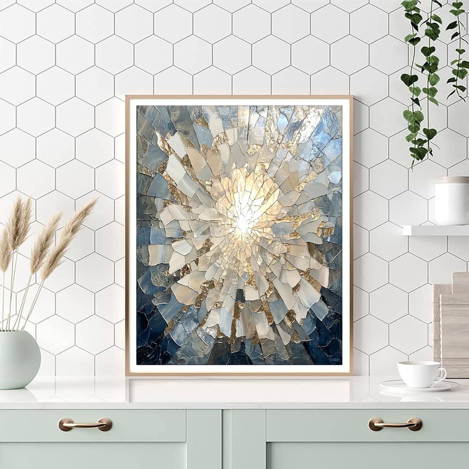 Caravaggio Inspired Fragmented Light  Paint By Numbers Kits