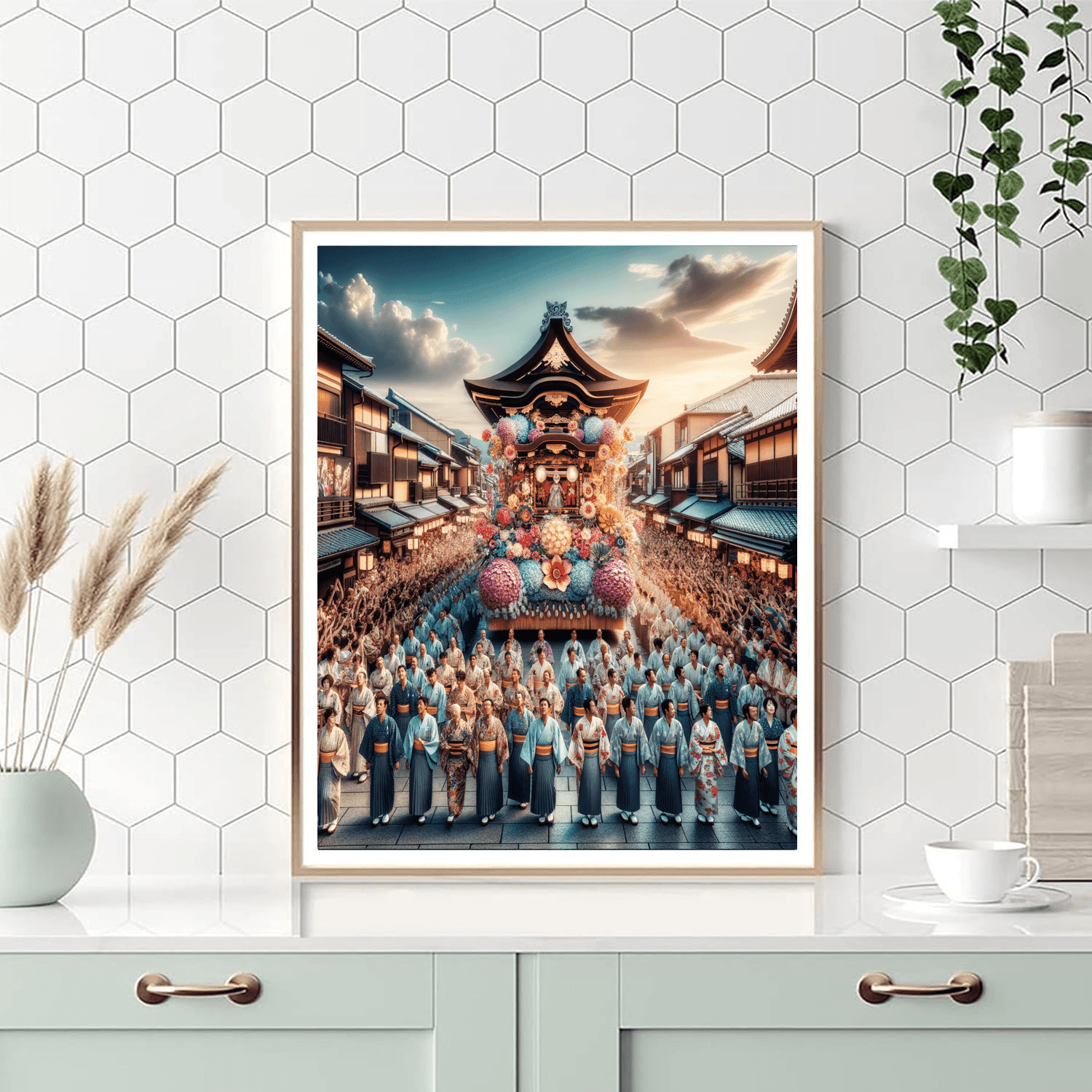 The Gion Matsuri Paint By Number