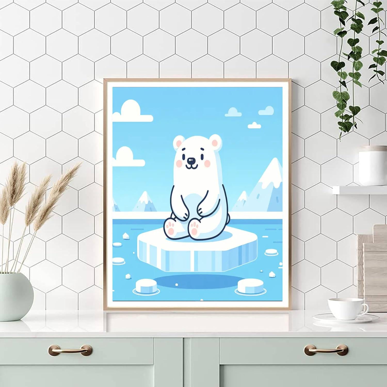 Arctic Animal Kingdom Paint By Numbers Kits