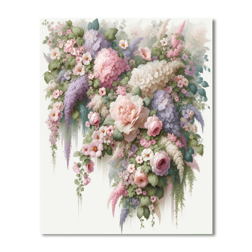 Elysian Blossoms Retreat Paint By Number