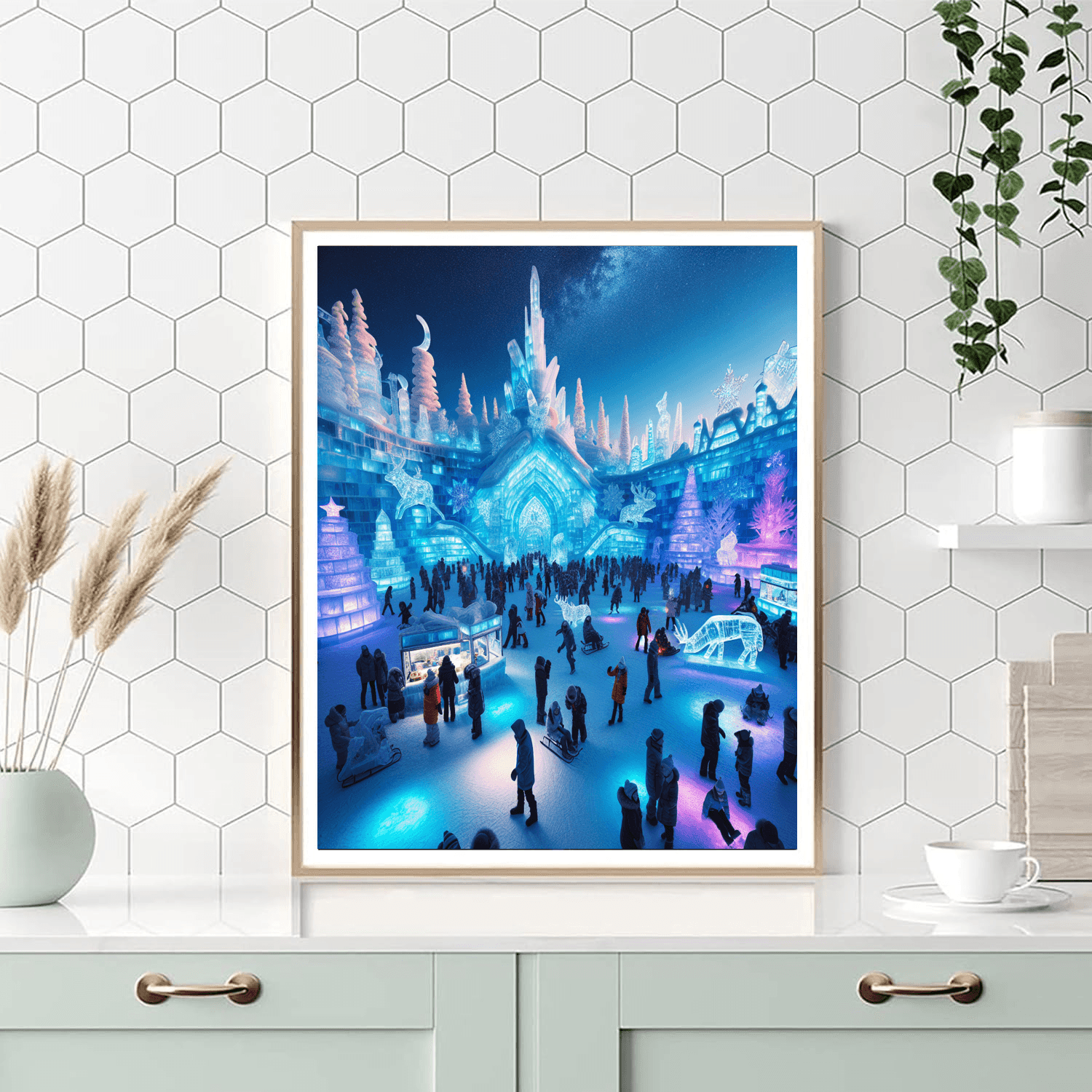 The Harbin Ice And Snow Festival - China Paint By Numbers Kits