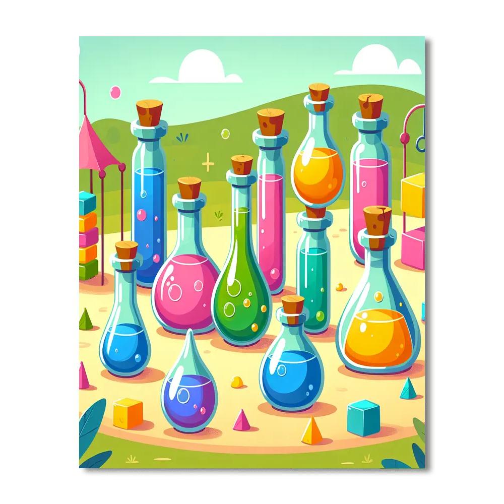 Magic Potion Playground Paint By Color