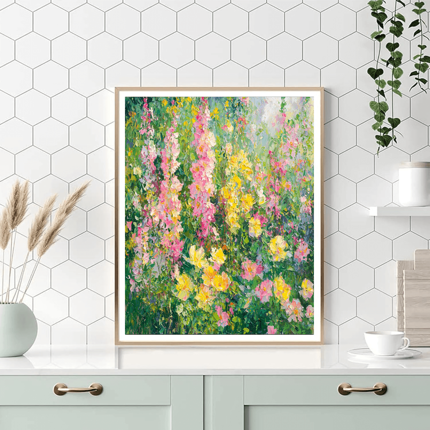Monet Inspired Impressionist Garden Bloom Paint By Numbers Kits