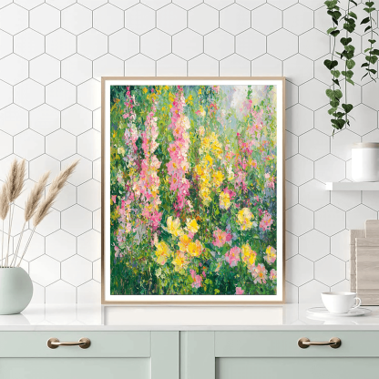 Monet Inspired Impressionist Garden Bloom Paint By Numbers Kits