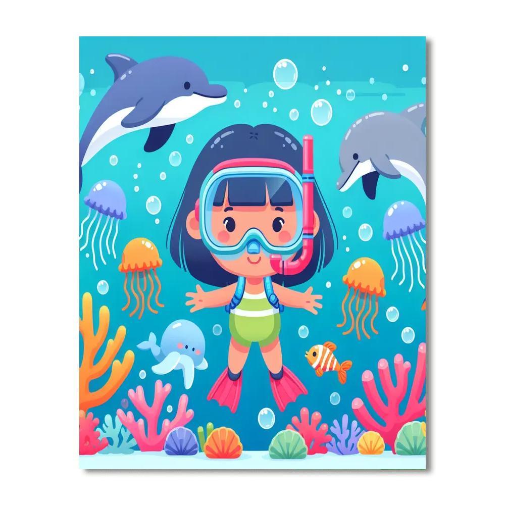 Ocean Wonders Expedition Paint By Numbers Kits