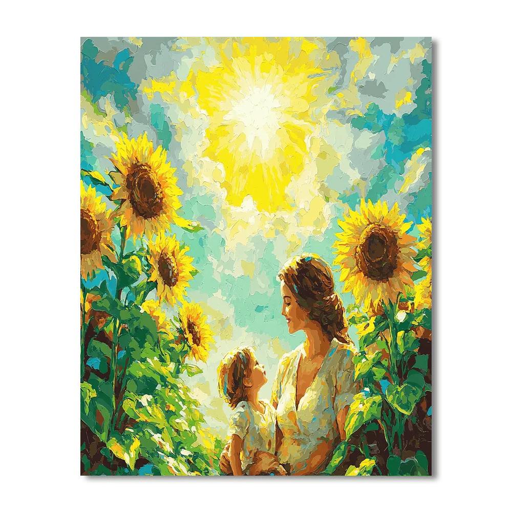 Sunflower Hug Paint By Numbers Kits