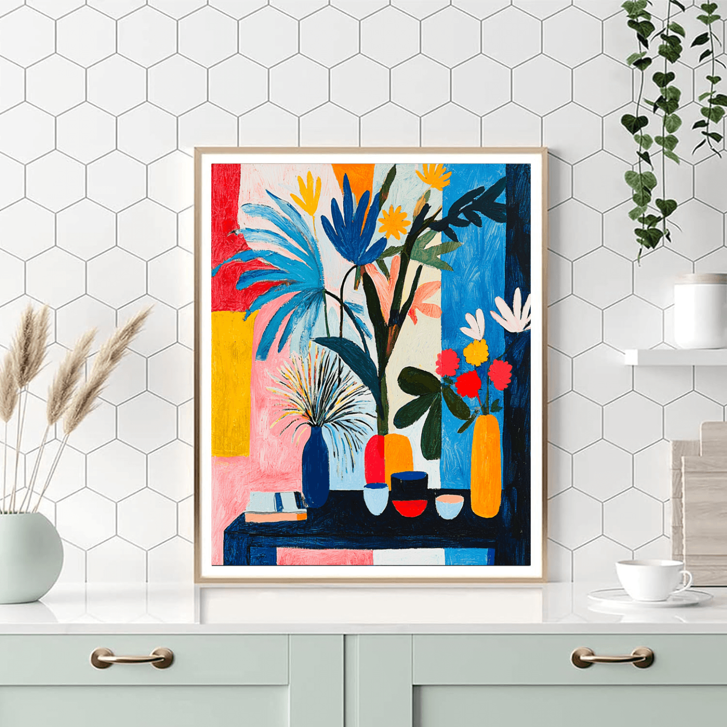Henri Matisse Inspired Journey Of Colors  Painting By Numbers Kit