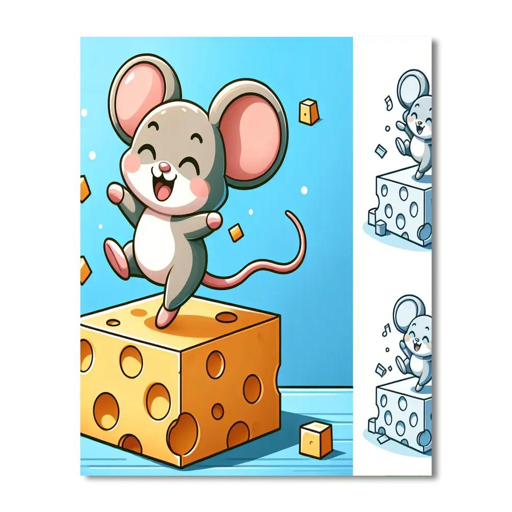 Dancing Mouse Numbered Painting Kits