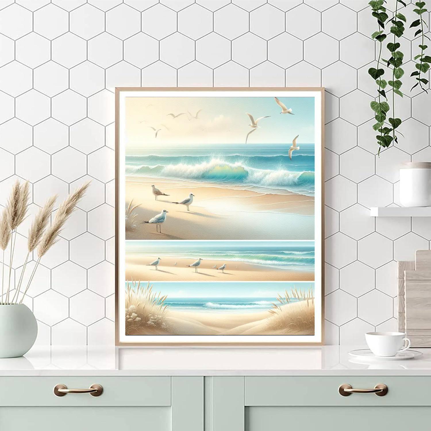 Sandy Beach Escape Paint By Number