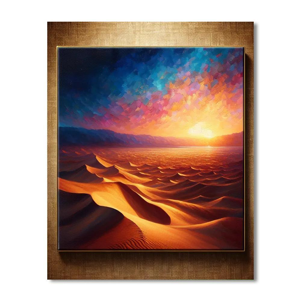 Desert Dusk Mystery Paint By Numbers Kits