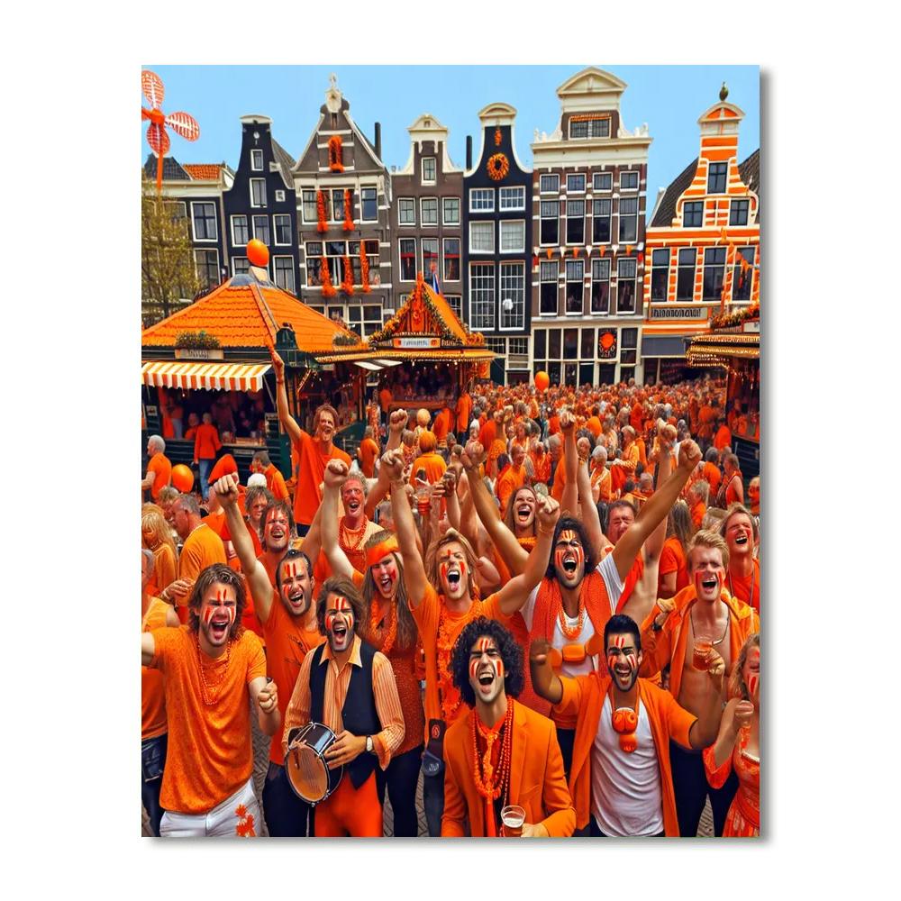 Queen's Day Paint By Numbers