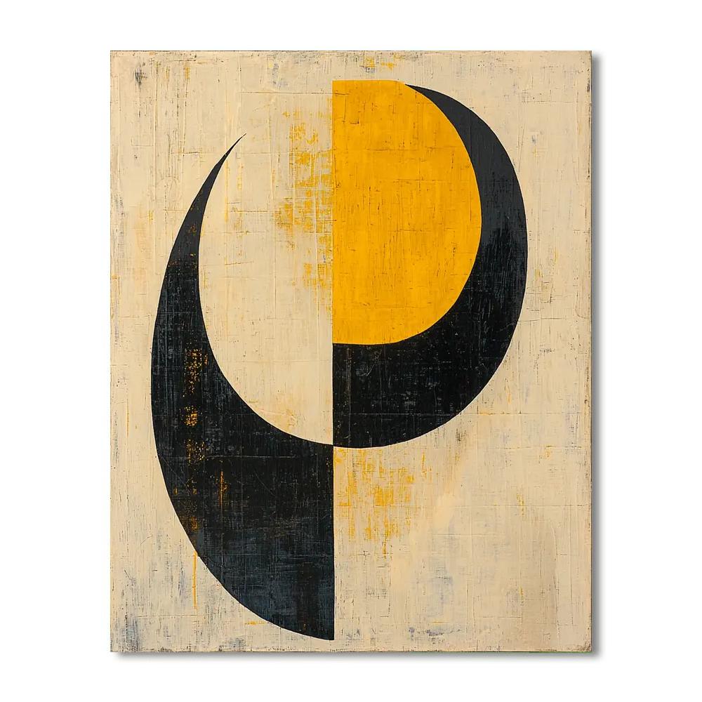 Joan Miró Inspired Serene Harmony  Paint By Numbers Art