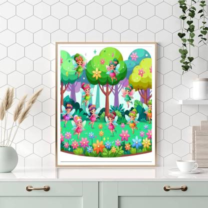 Exploring Enchanted Forest Paint By Numbers