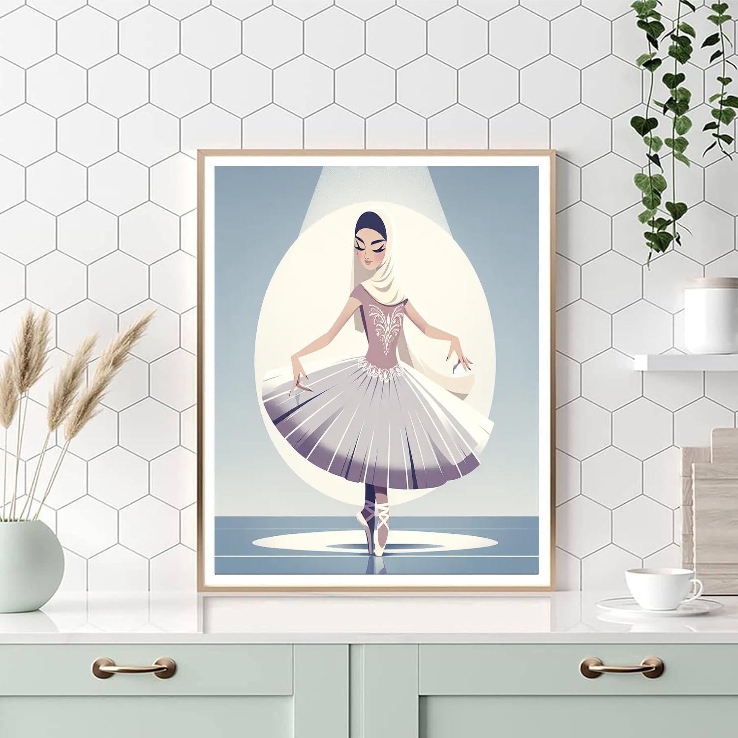 Ballet Ballerina Dream DIY Paint By Numbers
