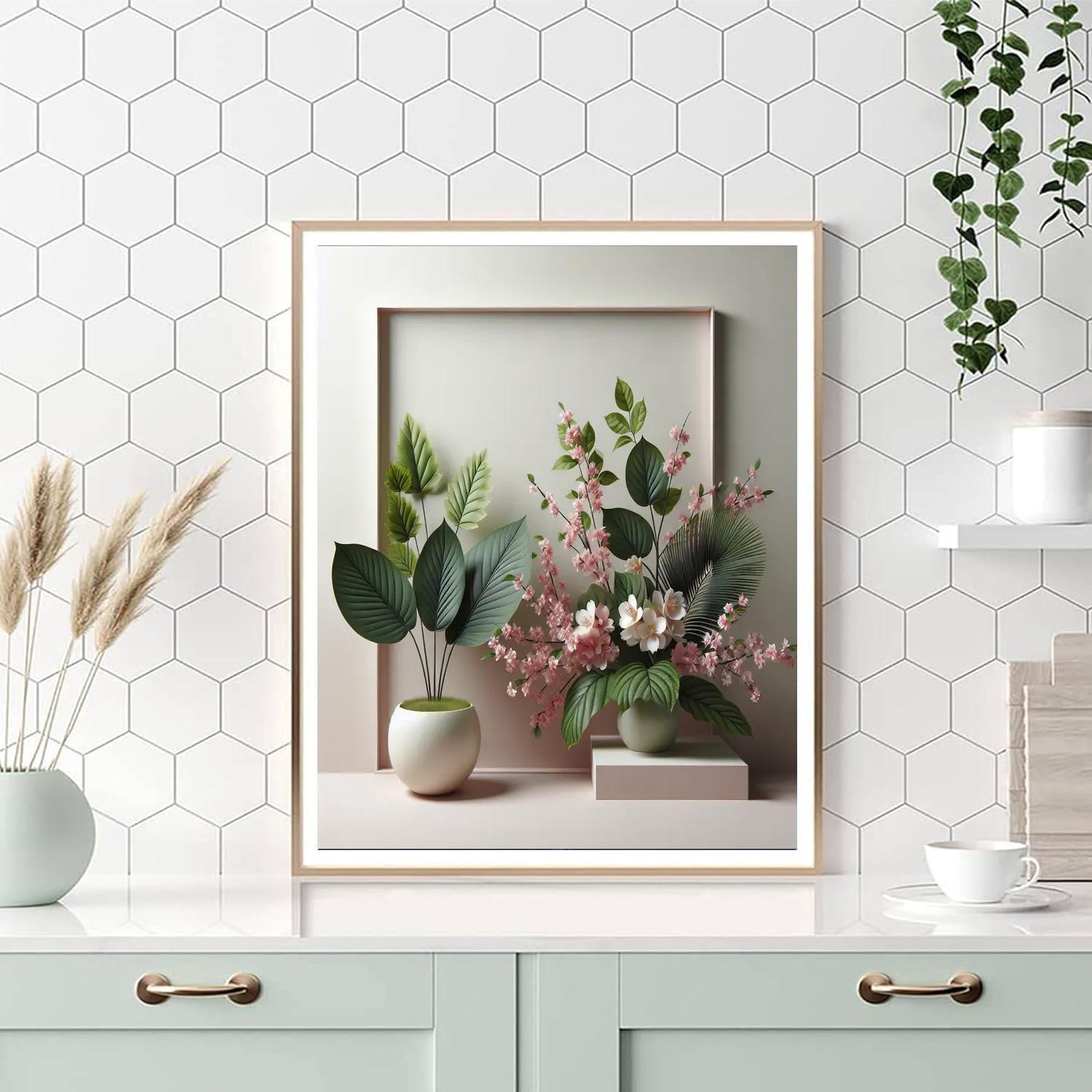Chic Botanical Dream DIY Paint By Numbers