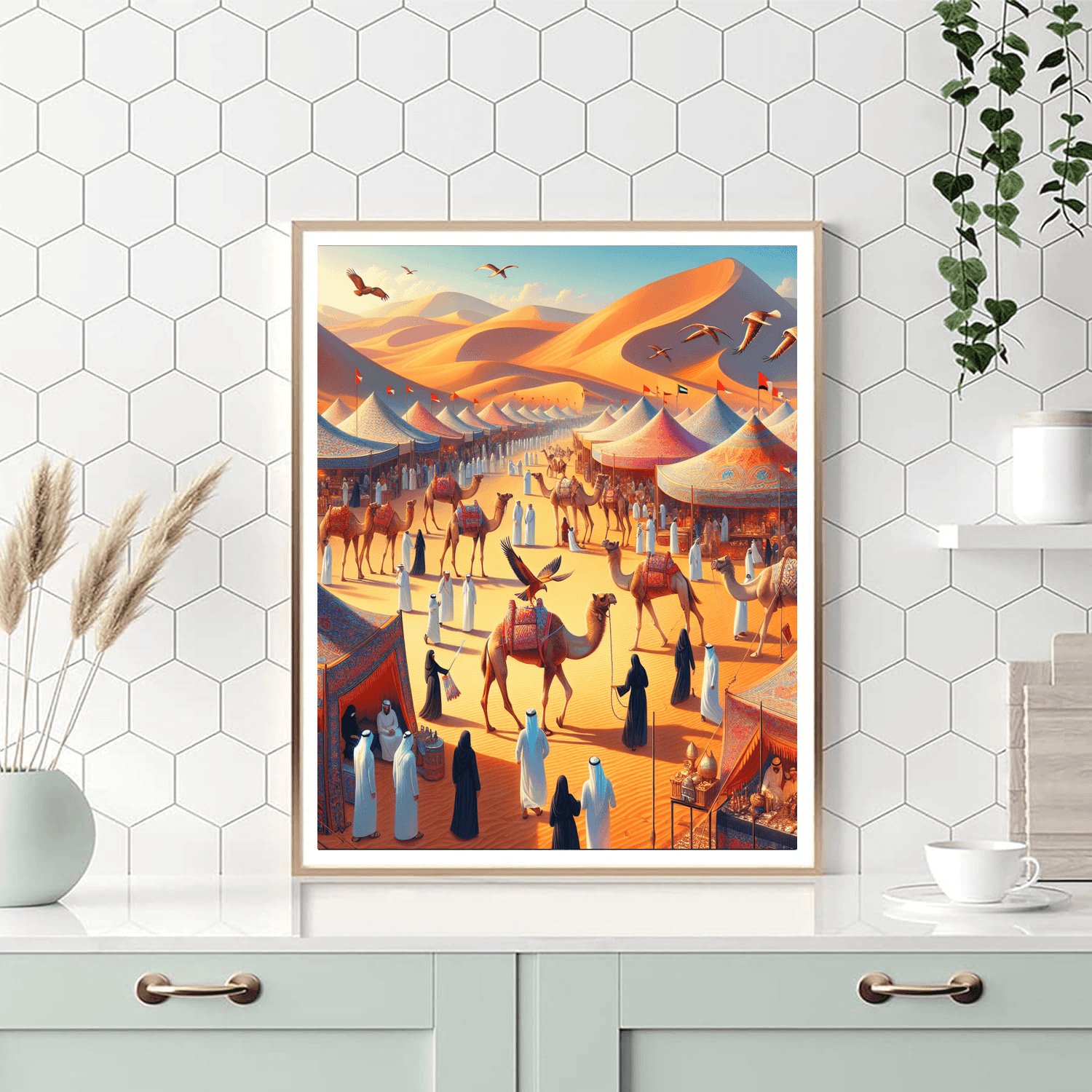 Al Dhafra Festival - Abu Dhabi, Uae Number Painting