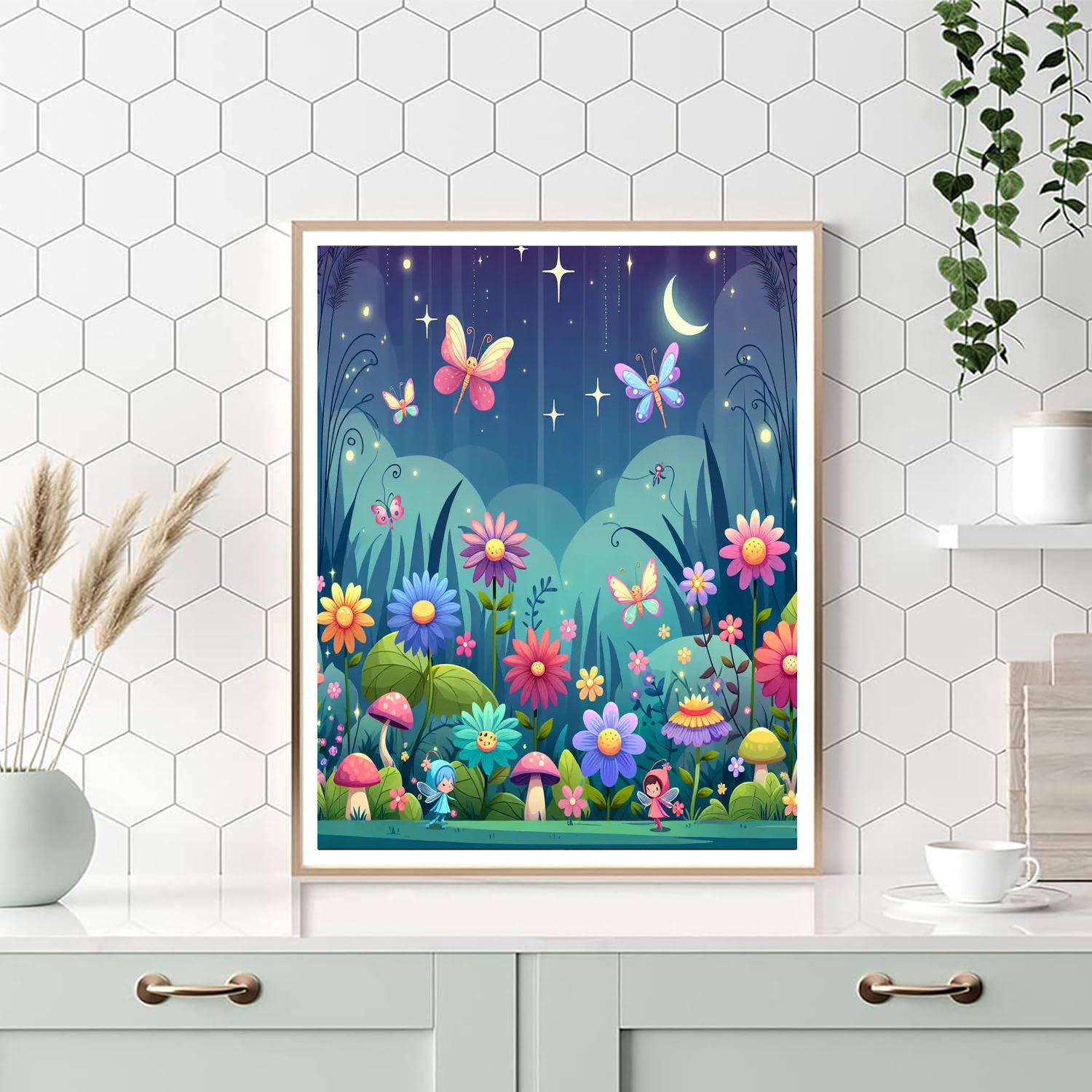 Mystic Garden Adventure Paint By Numbers