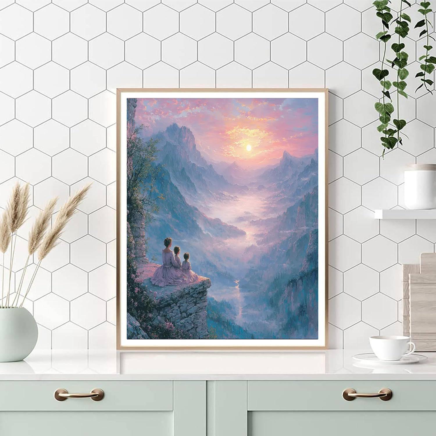 Mystic Mountain Mornings Paint By Number