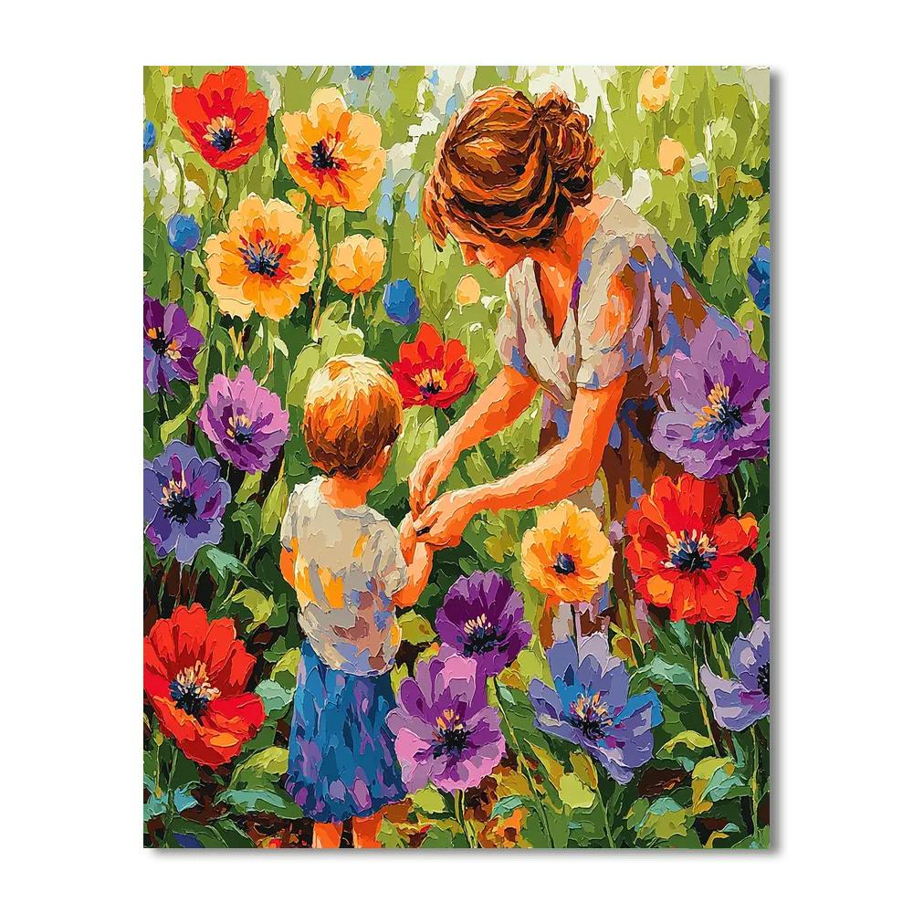 Garden Of Motherly Love Paint By Numbers