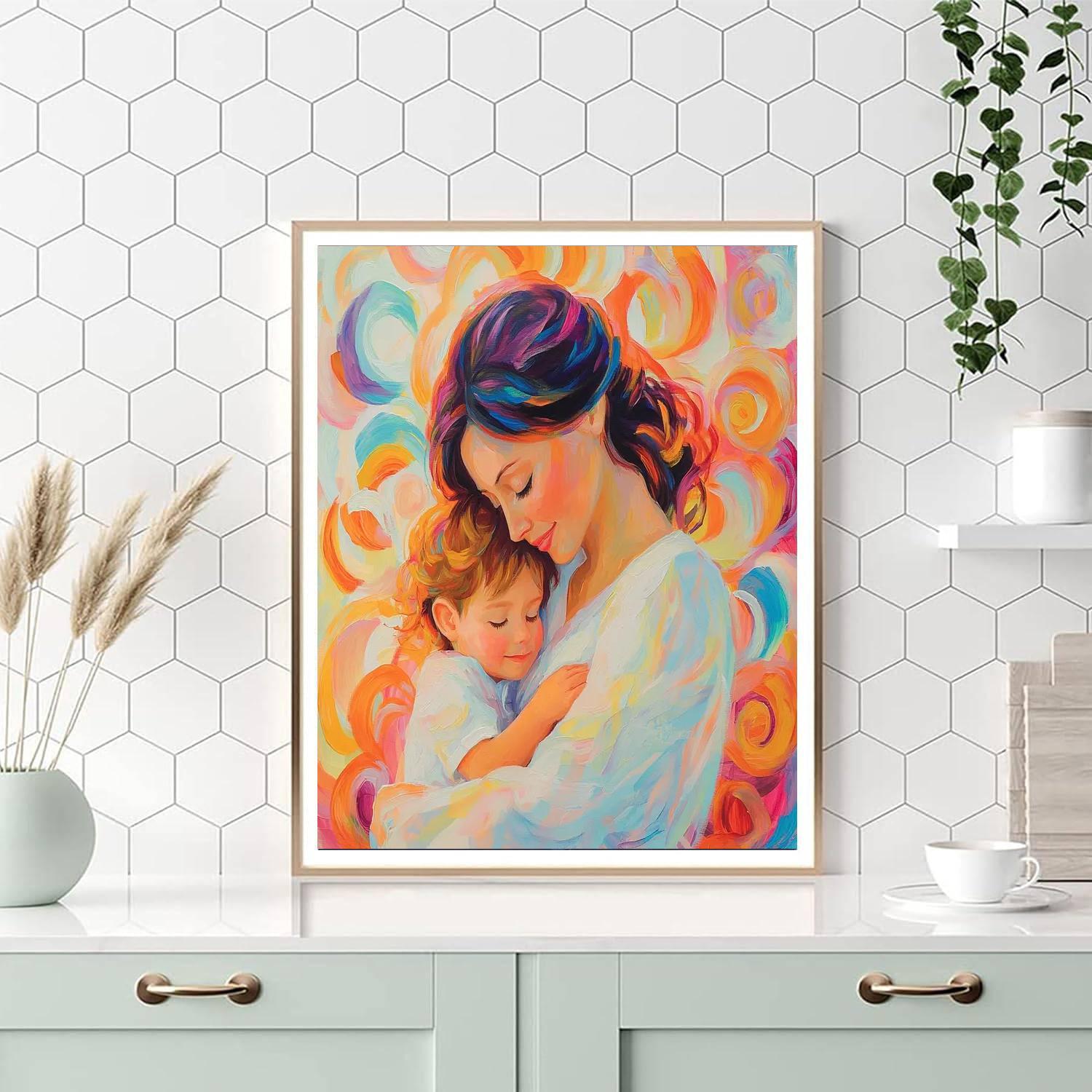 Cuddled In Colors Paint By Numbers Kits