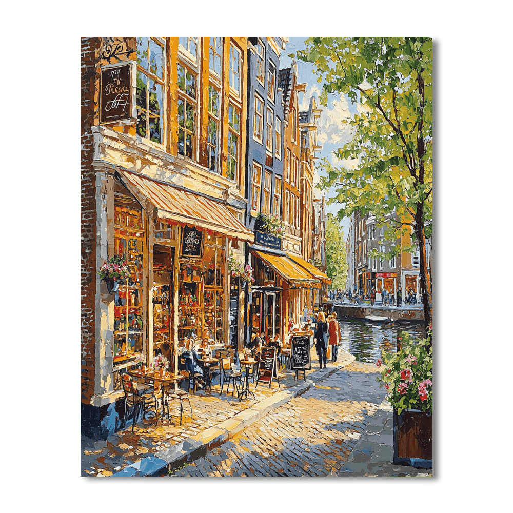 The Nine Streets DIY Paint By Numbers