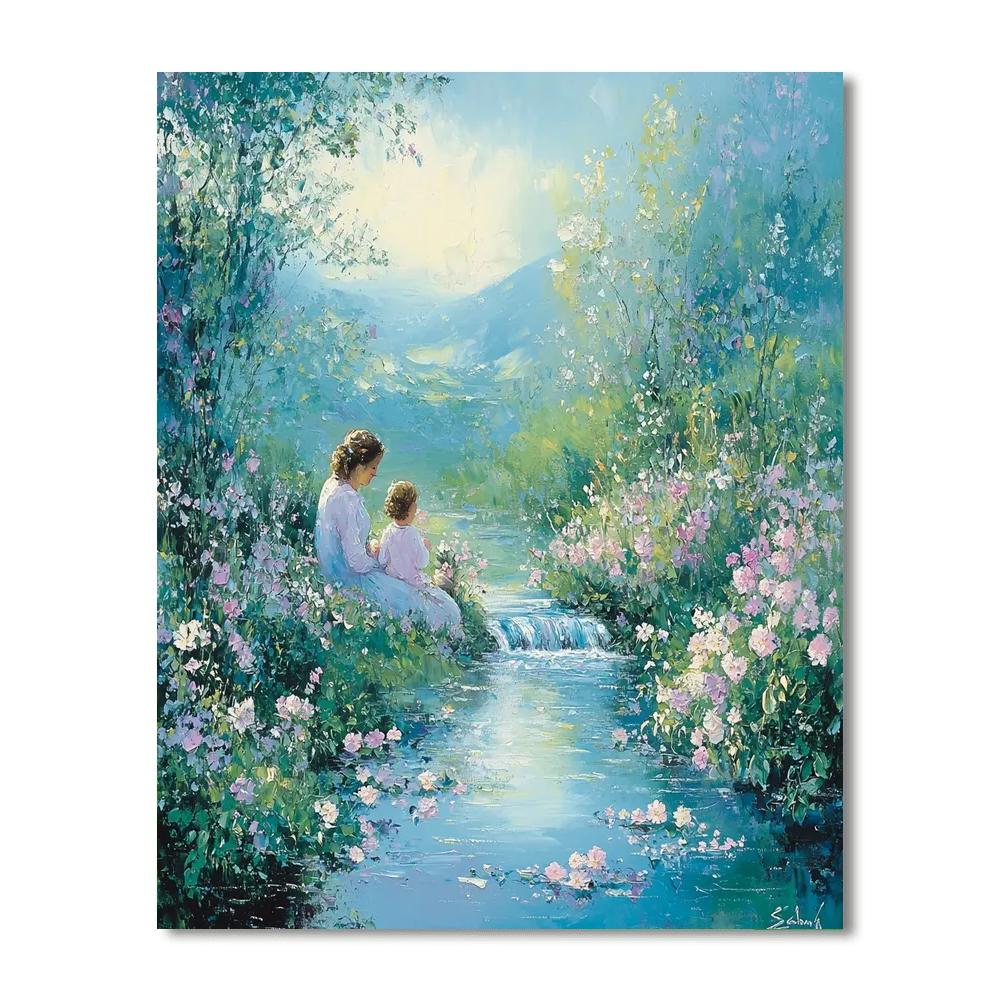 Serenade Of Serenity Painting Number Kit