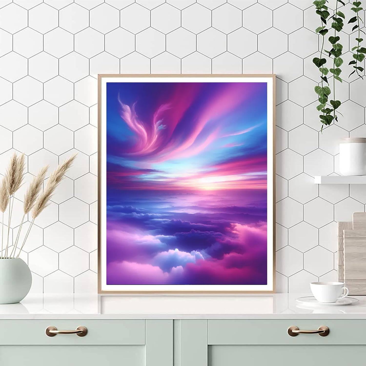 Pastel Skies Symphony Paint By Number