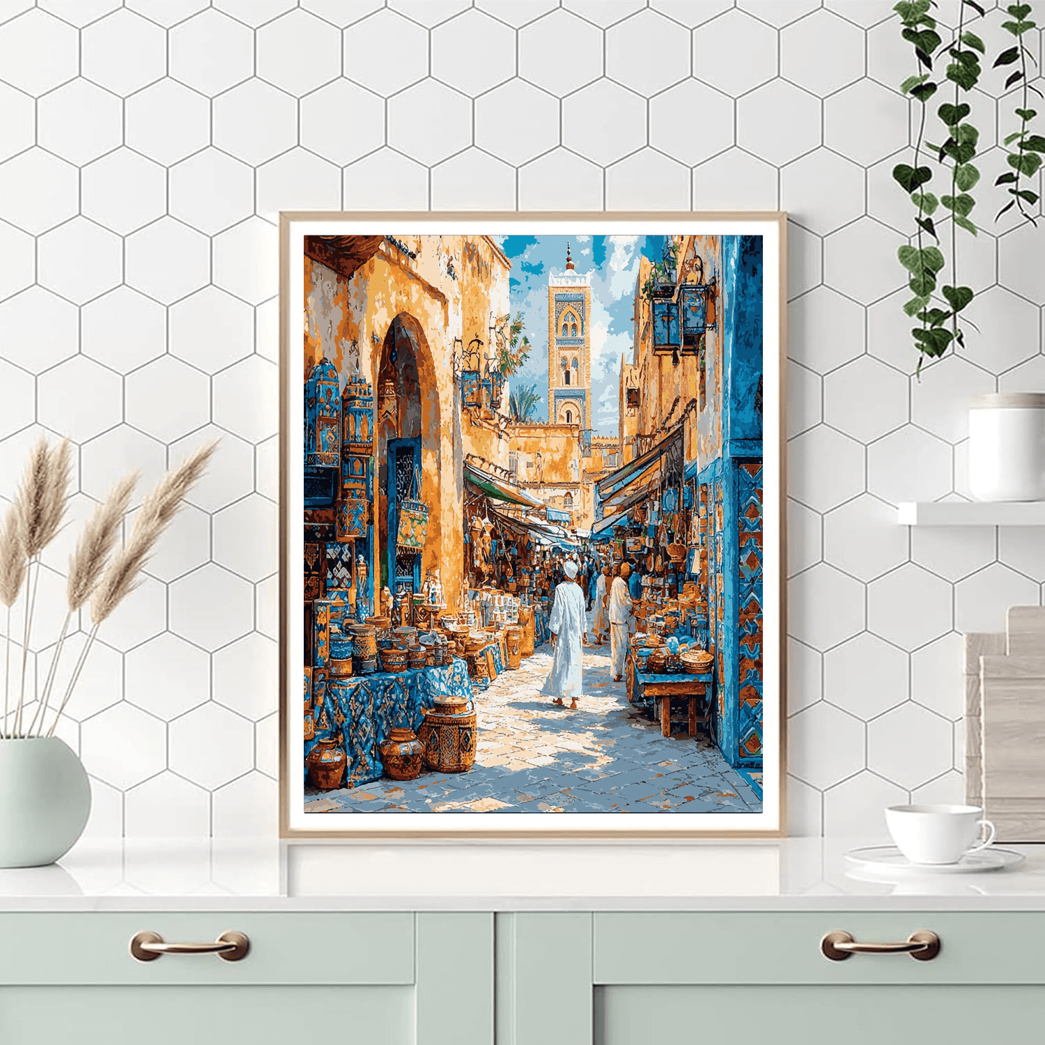 Medina Of Fez DIY Paint By Numbers