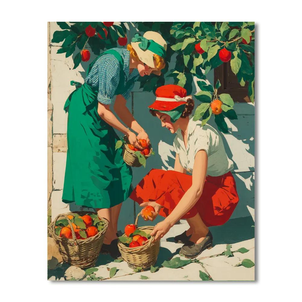 Family Orchard Numbered Painting Kits