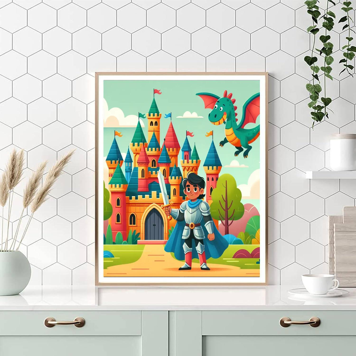 Epic Castle Adventures Paint By Numbers Kits