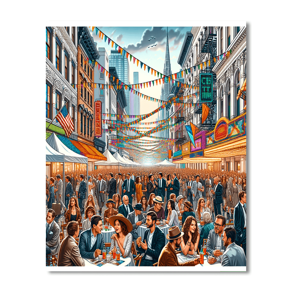 Vancouver International Film Festival - Vancouver, Canada Painting By Numbers Kit