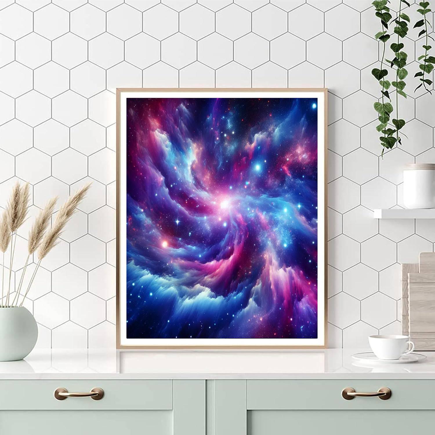 Galactic Voyage Fantasia Number Painting