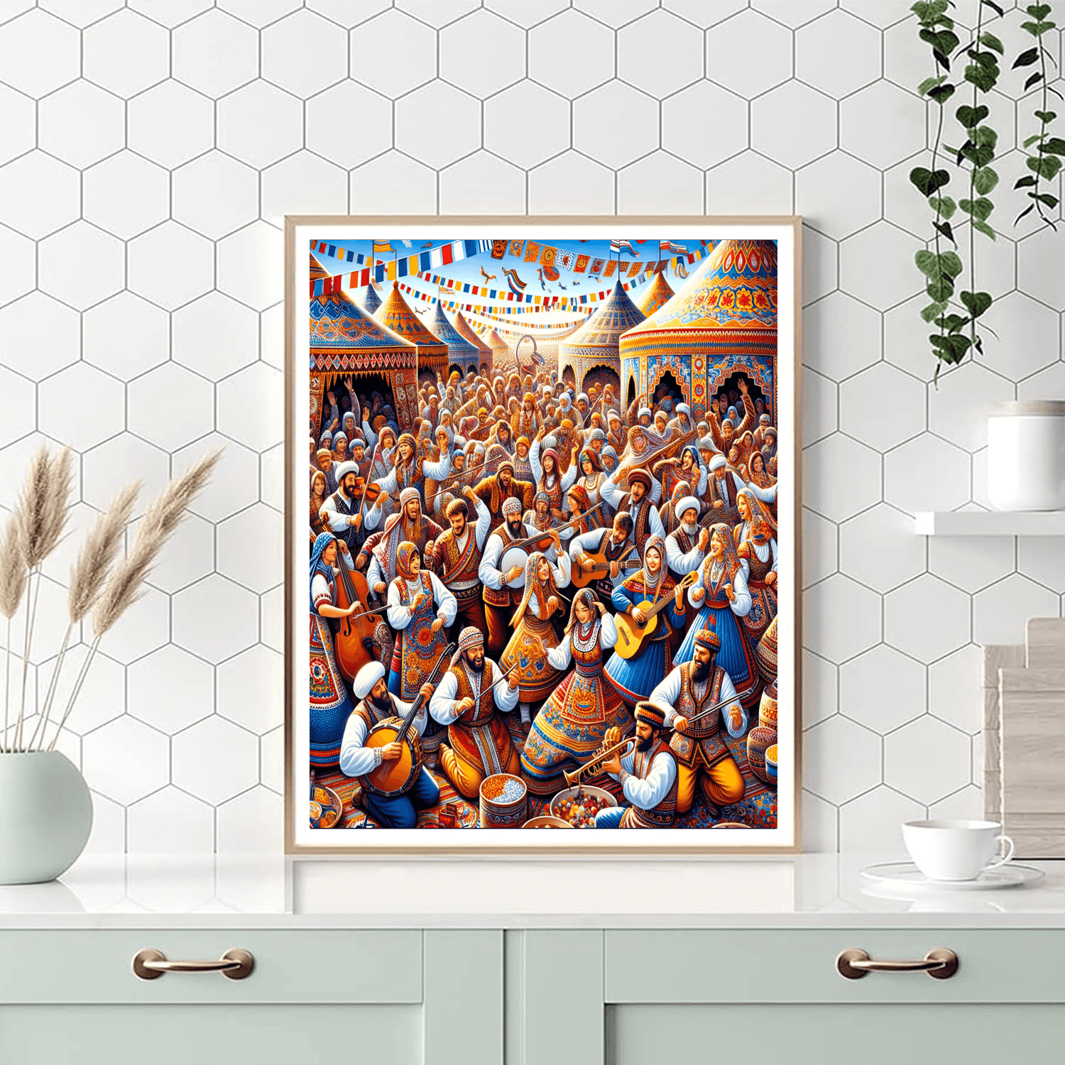 Karakalpak Folk Festival Paint By Numbers