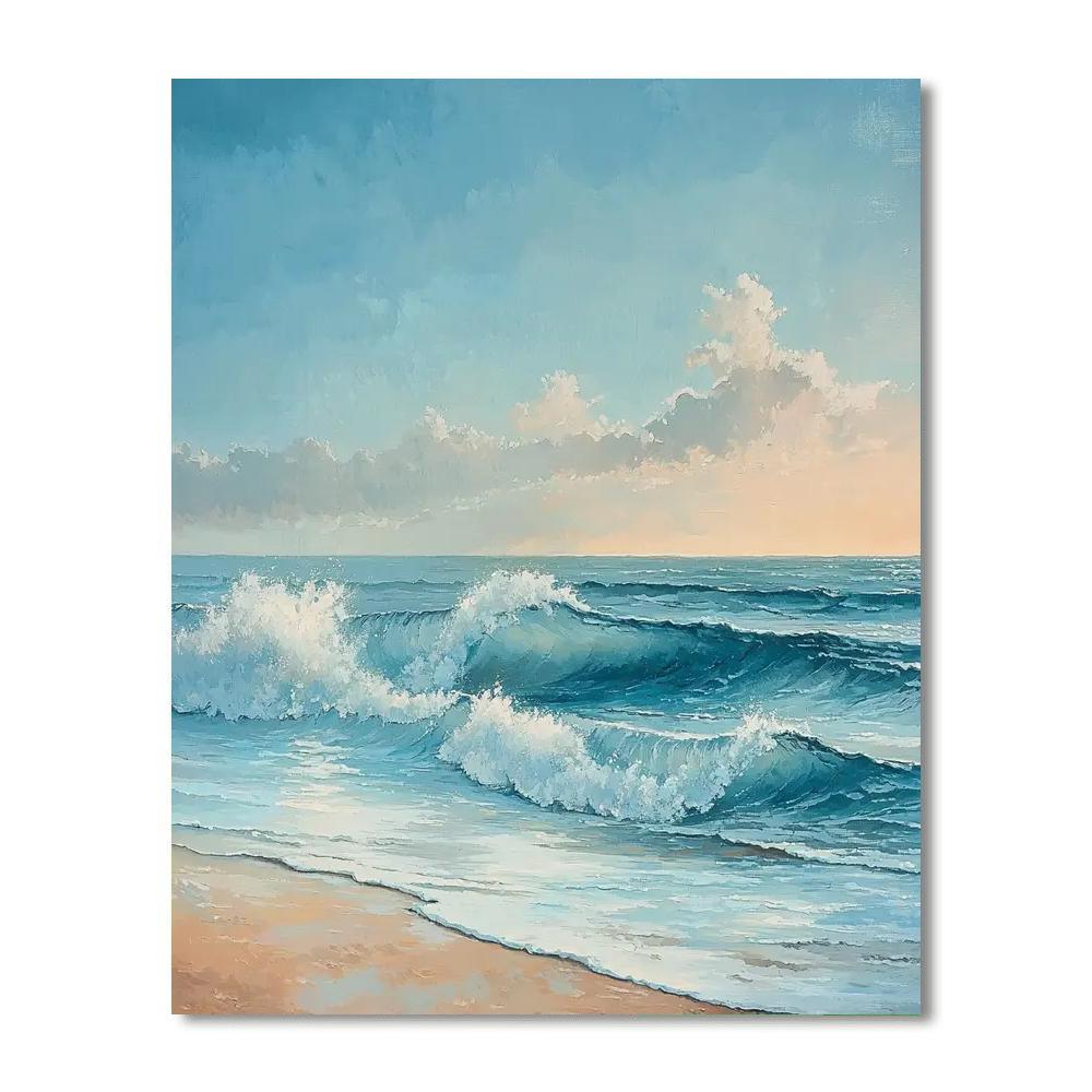 Winslow Homer Inspired The Rhythm Of Waves  Paint By Numbers
