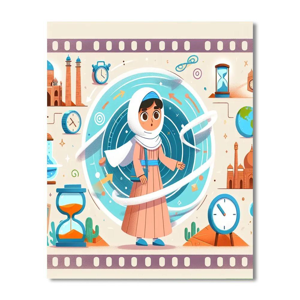Time Traveler's Expedition Numbered Painting Kits