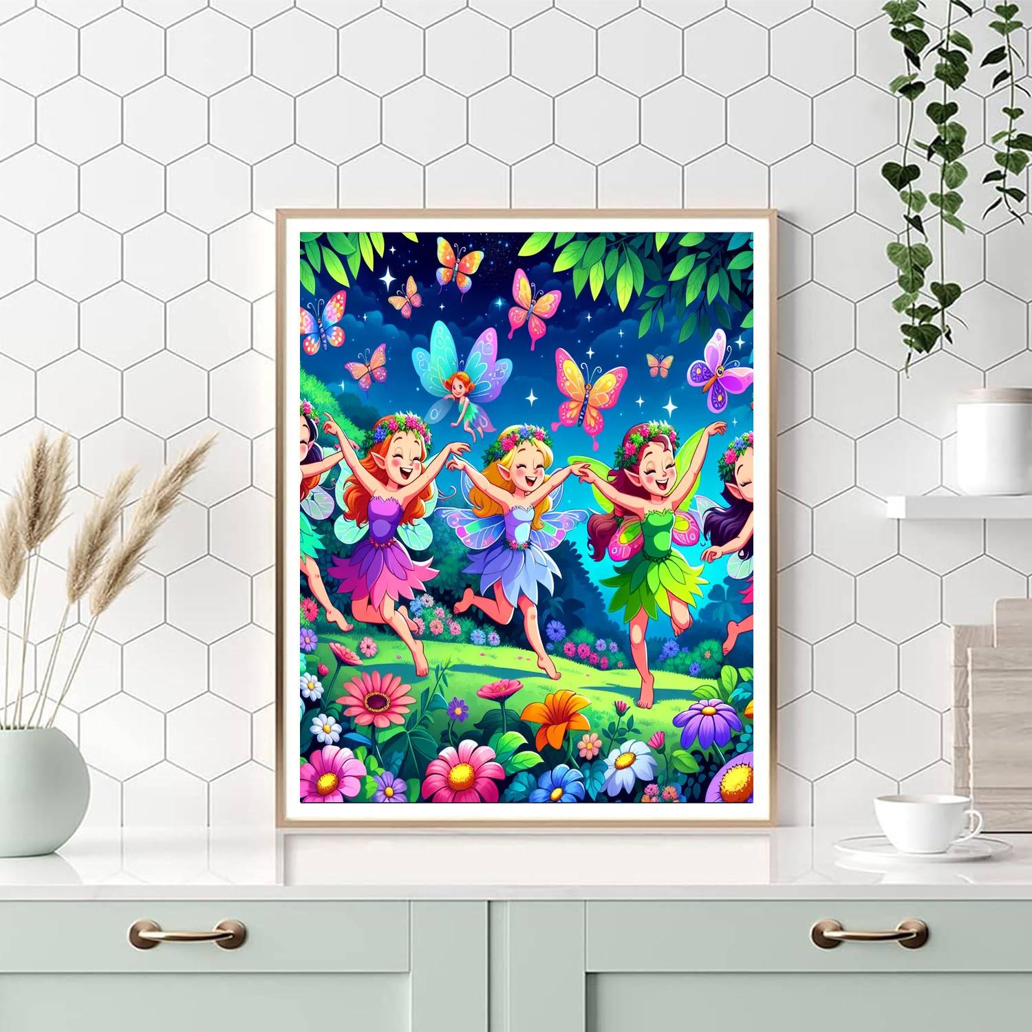 Fairy Friends Unite Paint By Numbers Kits