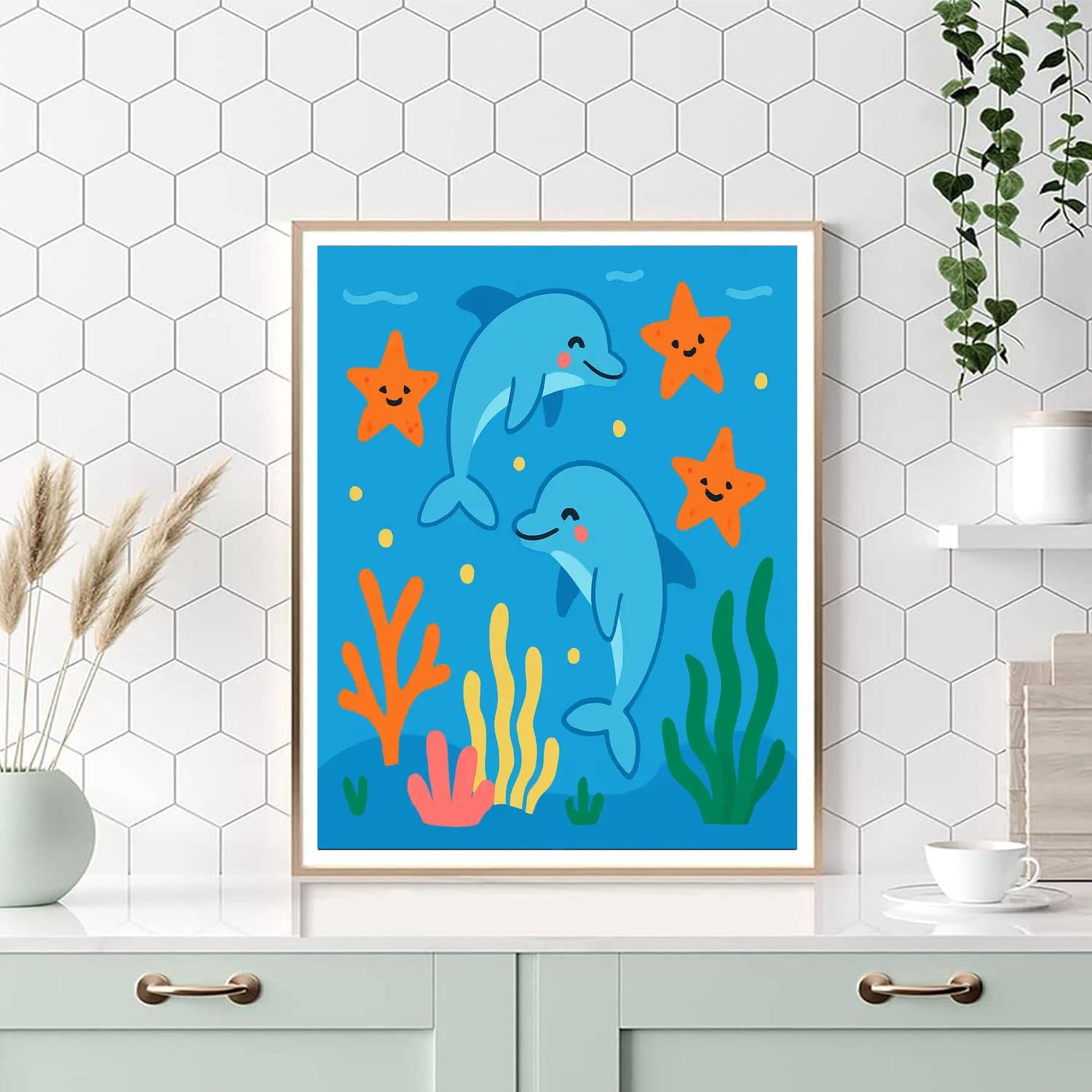 Sea Creature Fun Paint By Color