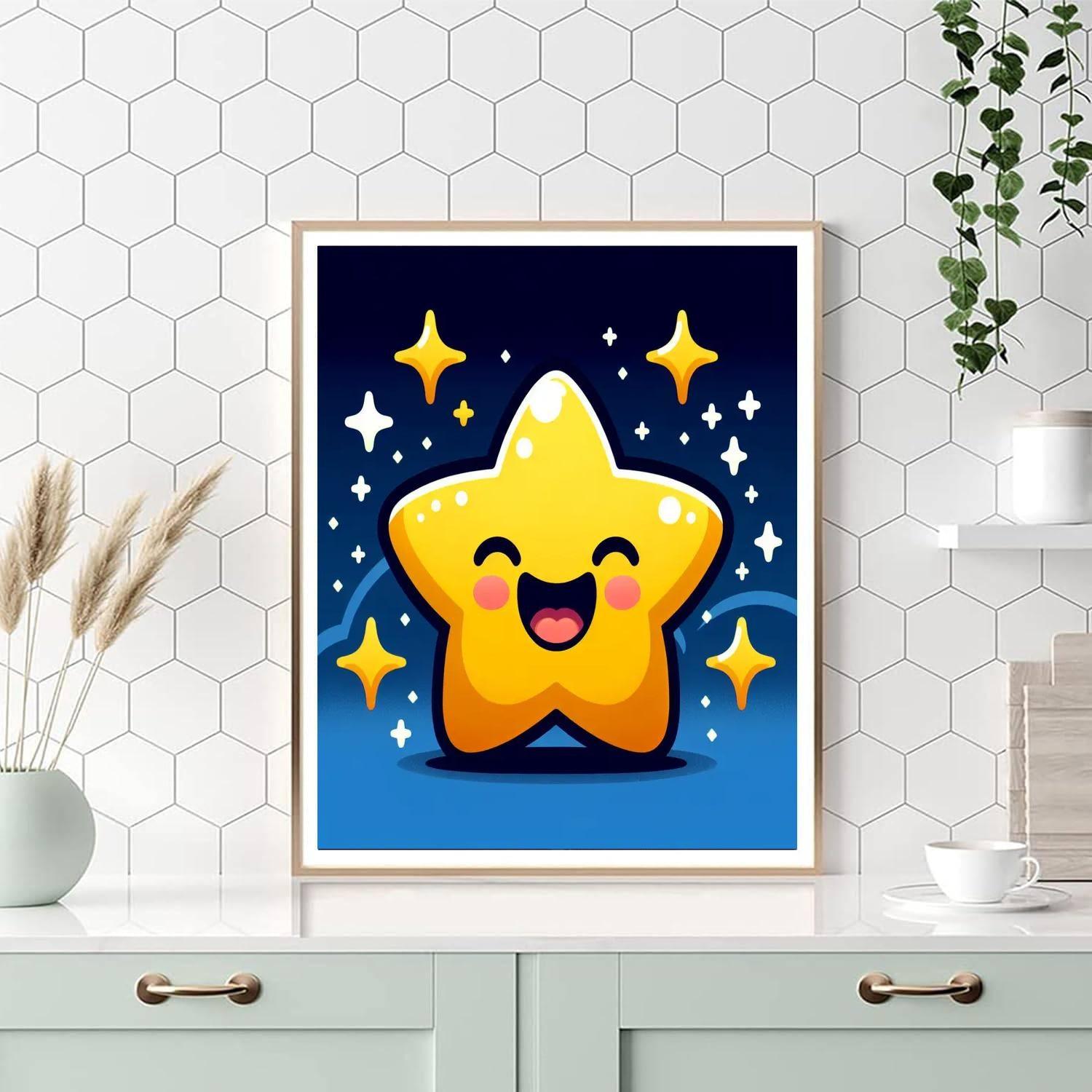 Dazzling Star Paint By Number