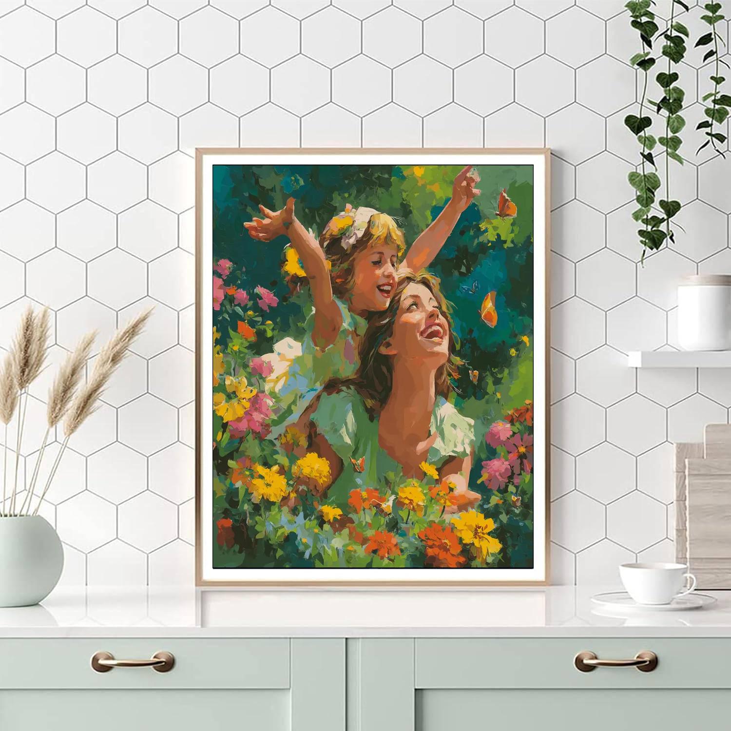 Playful Garden Fun Paint By Color