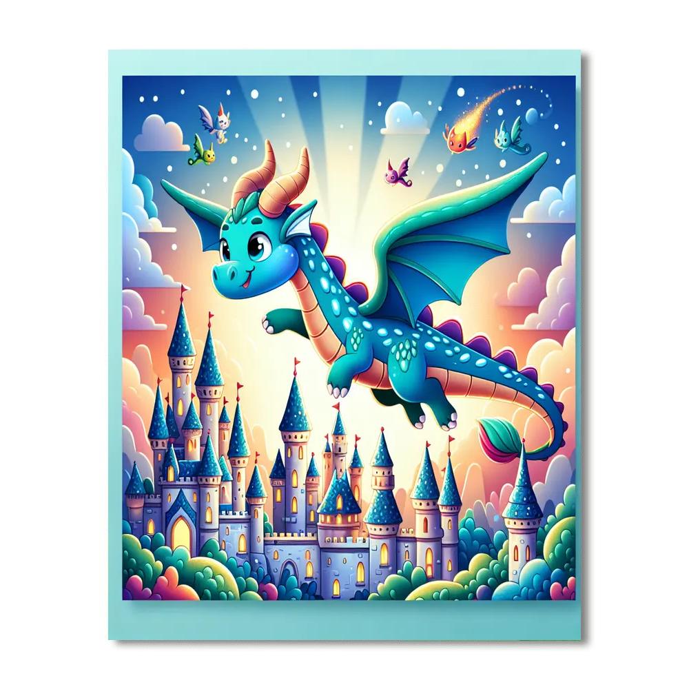 Fantastic Fantasy Number Painting