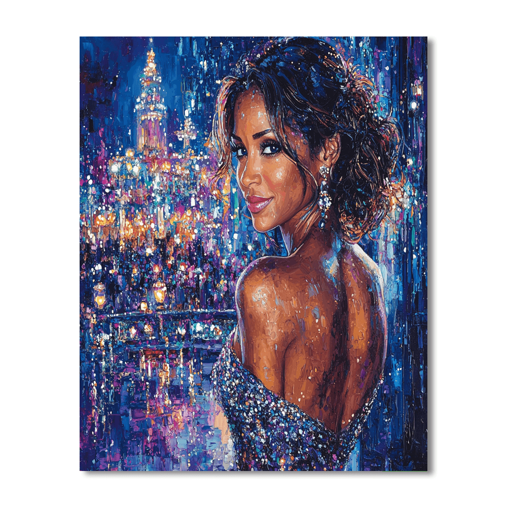 Halle Berry: The Bold And Fearless Icon Paint By Number