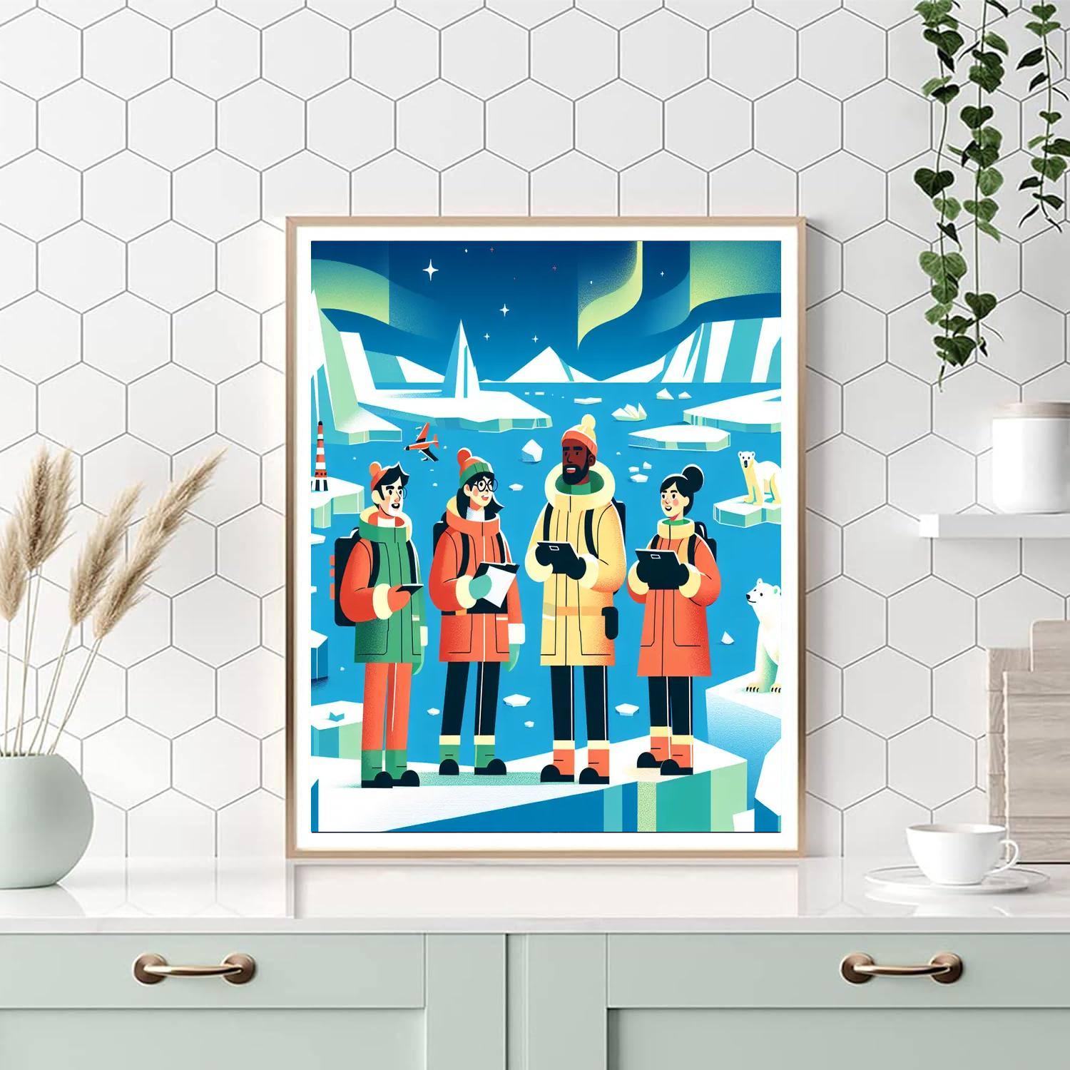 Arctic Discovery Quest Paint By Color