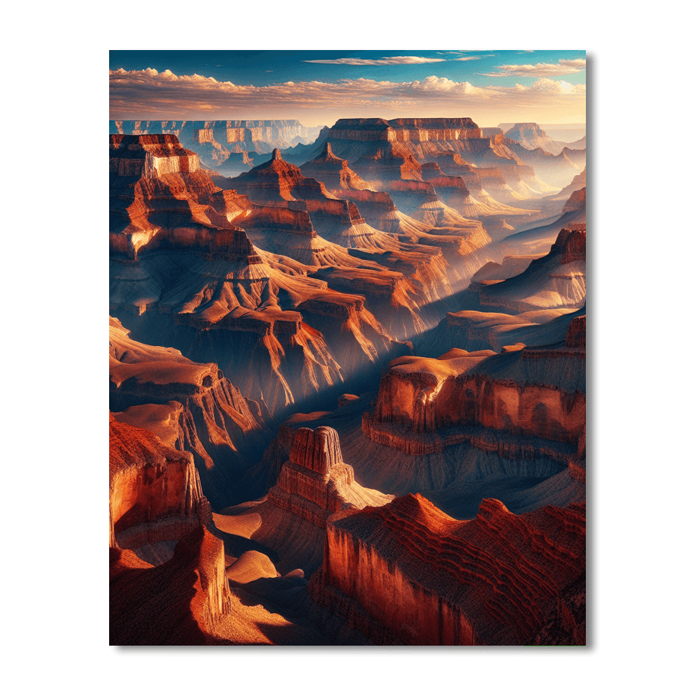 Majestic Canyon Vista Paint By Numbers