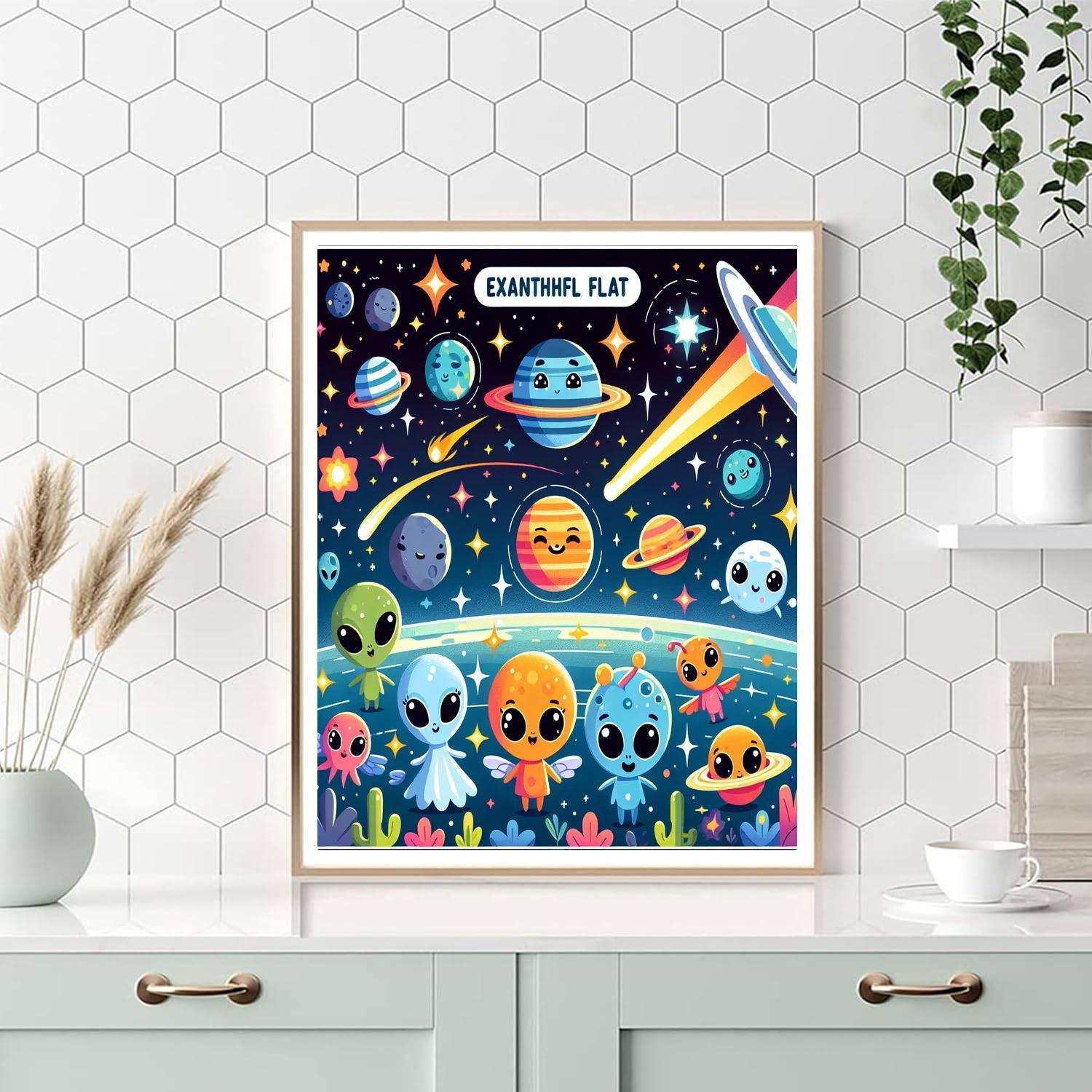 Galactic Explorer Journey Paint By Number