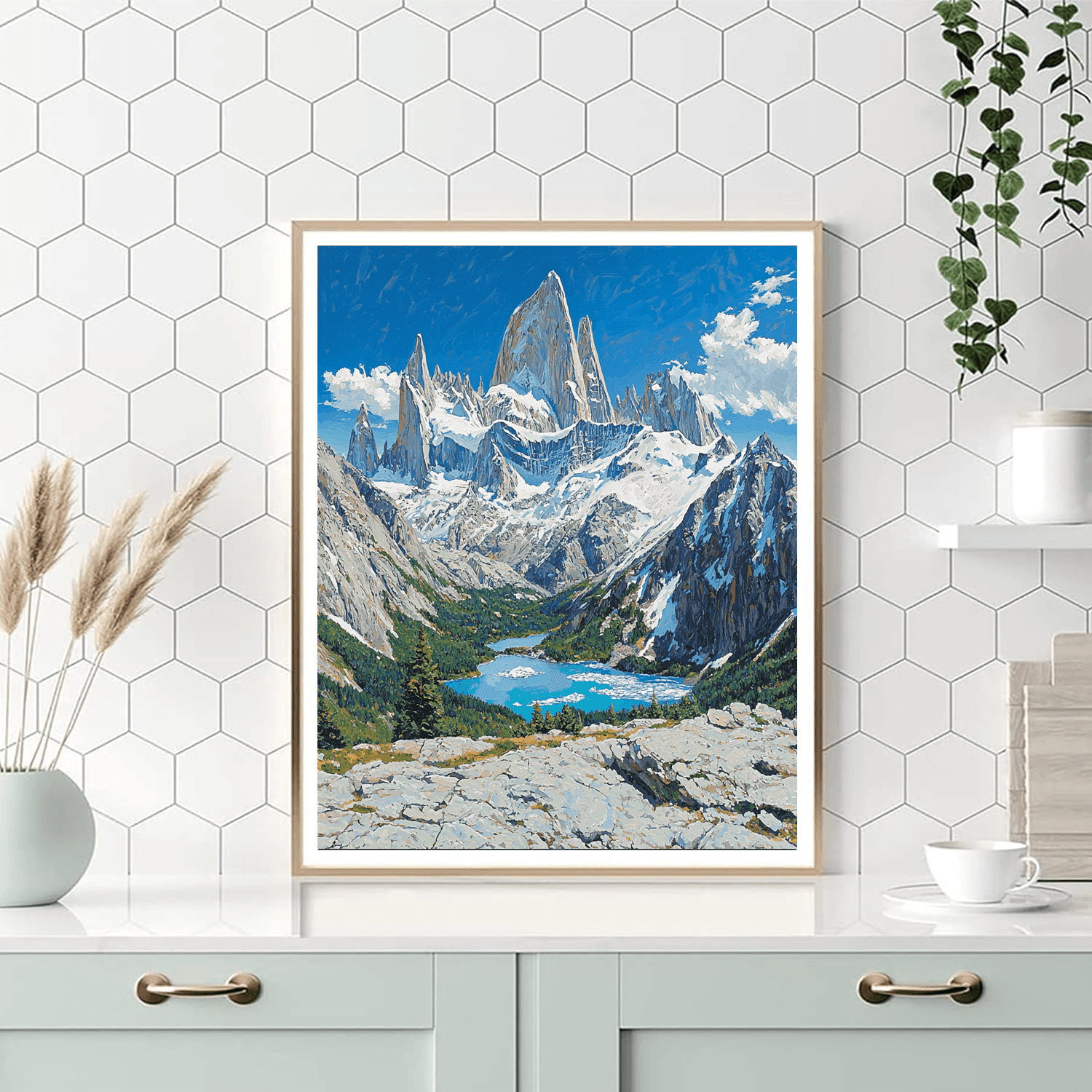 Mount Fitz Roy Paint By Numbers Kits