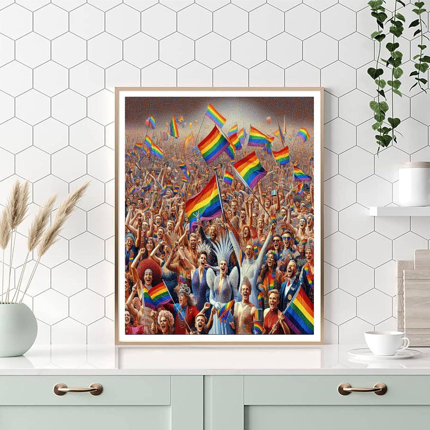 Harvey Milk Day - California Numbered Painting Kits