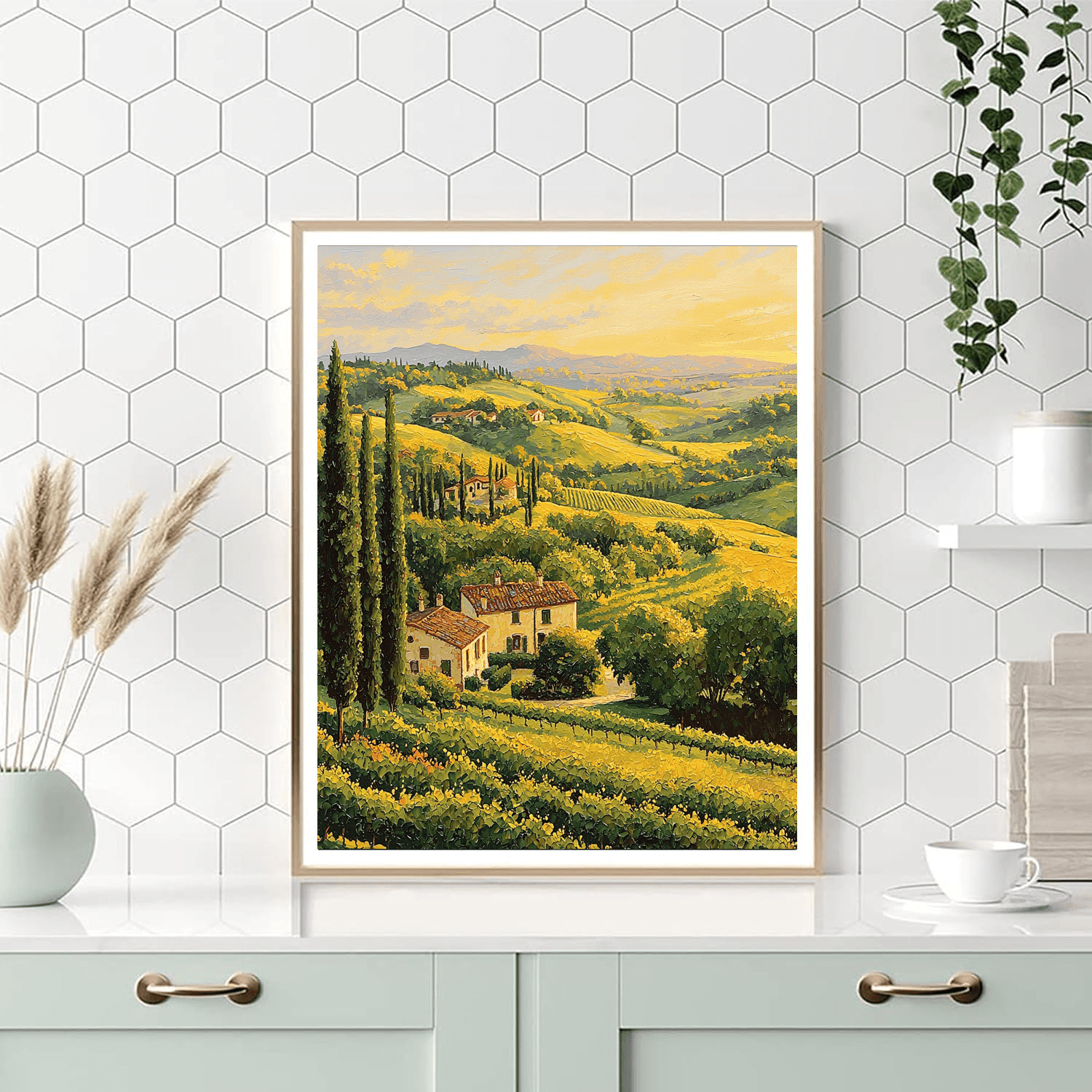 Tuscany's Val D'orcia Paint By Numbers Kits